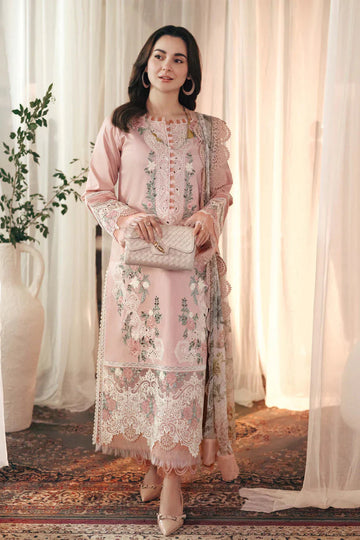 DHANAK 3PC EMBROIDERED SUIT WITH WOOL SHAWL