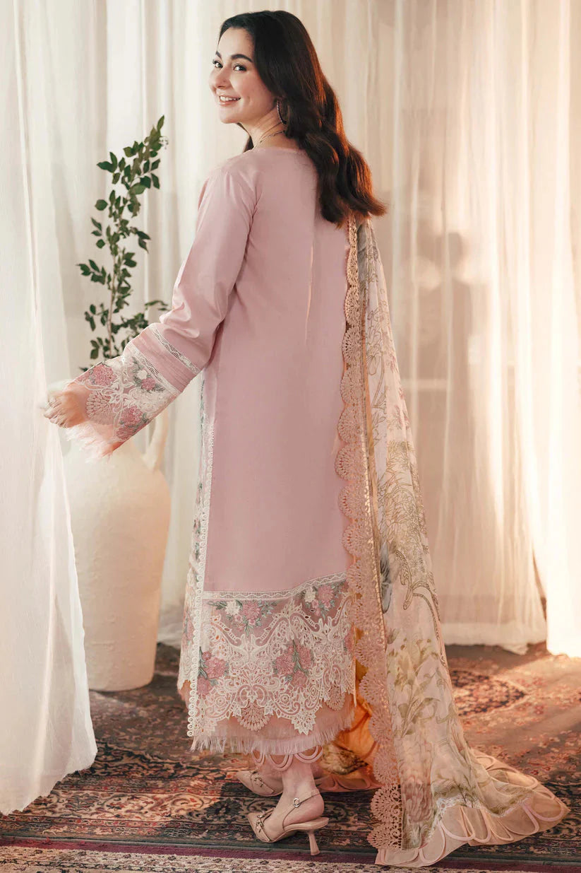 DHANAK 3PC EMBROIDERED SUIT WITH WOOL SHAWL