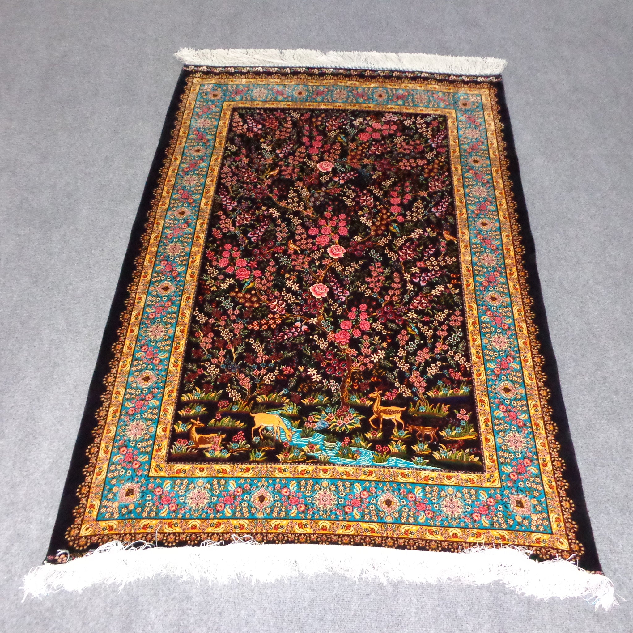 TREE OF LIFE PURE SILK CARPET