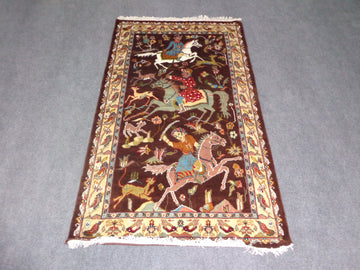 HUNTING PURE SILK CARPET