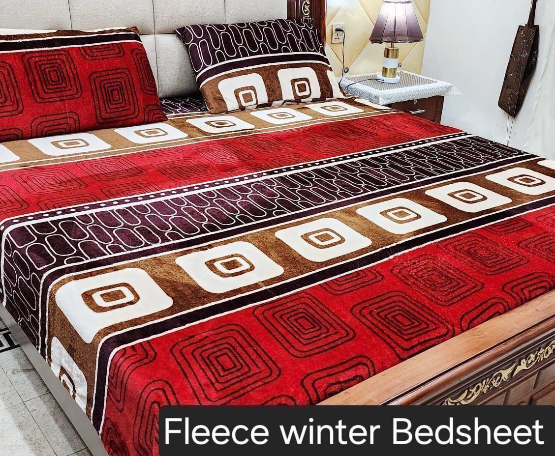 SOFT FLEES BEDSHEETS 3 PCS