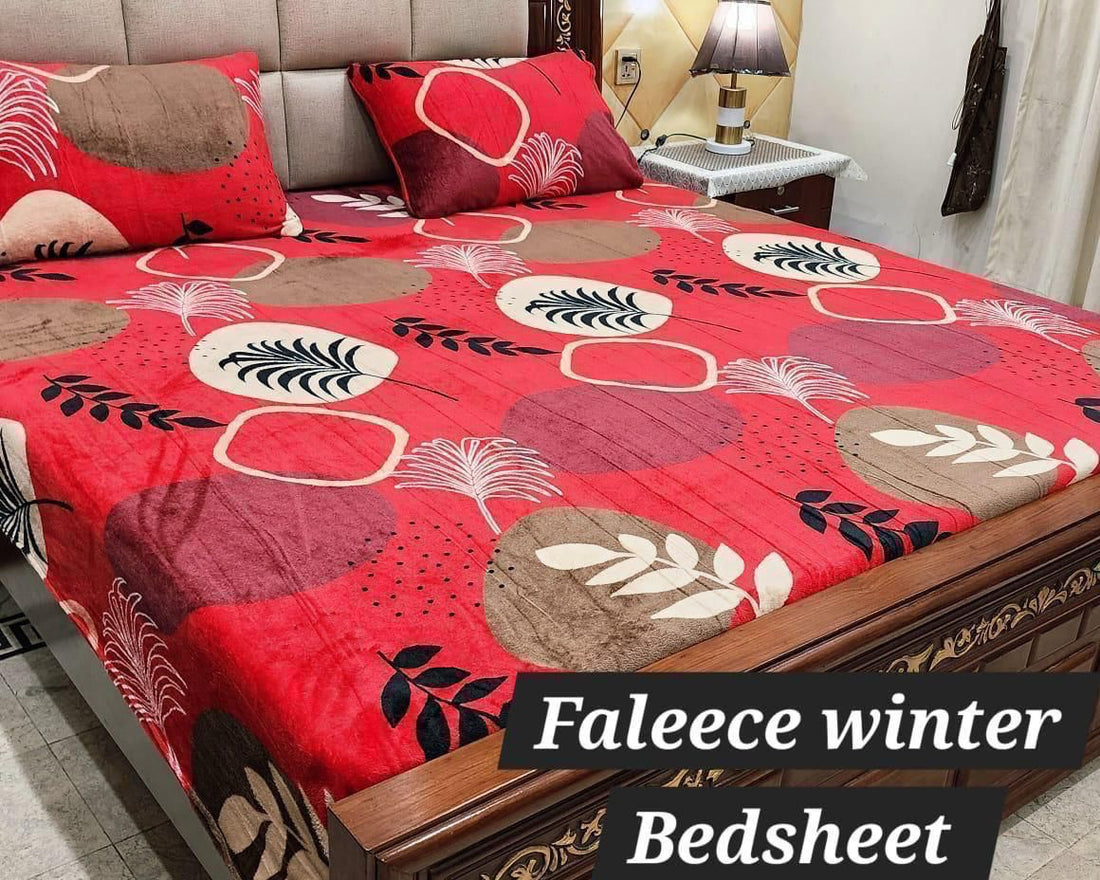 SOFT FLEES BEDSHEETS 3 PCS