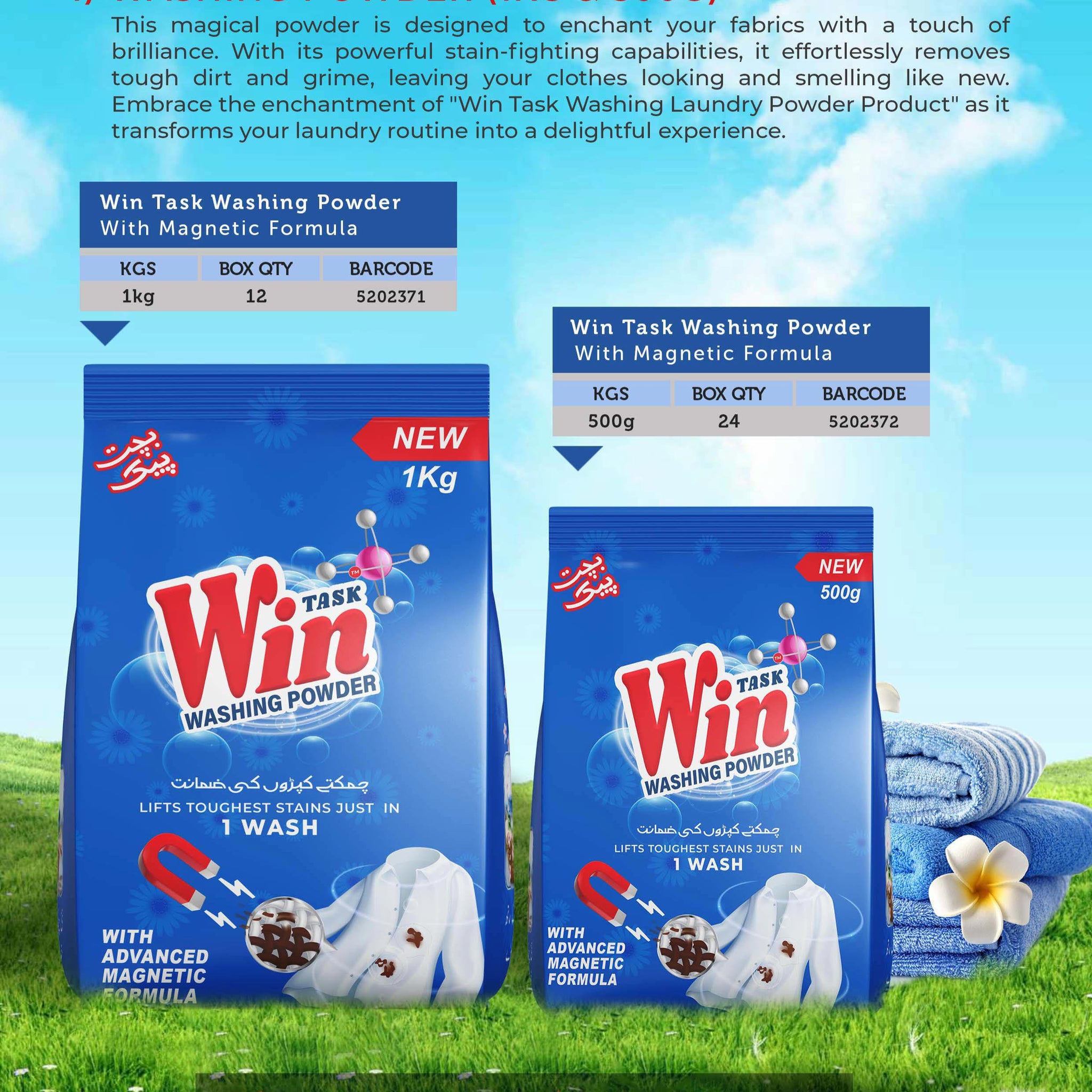 WASHING POWDER 1 KG