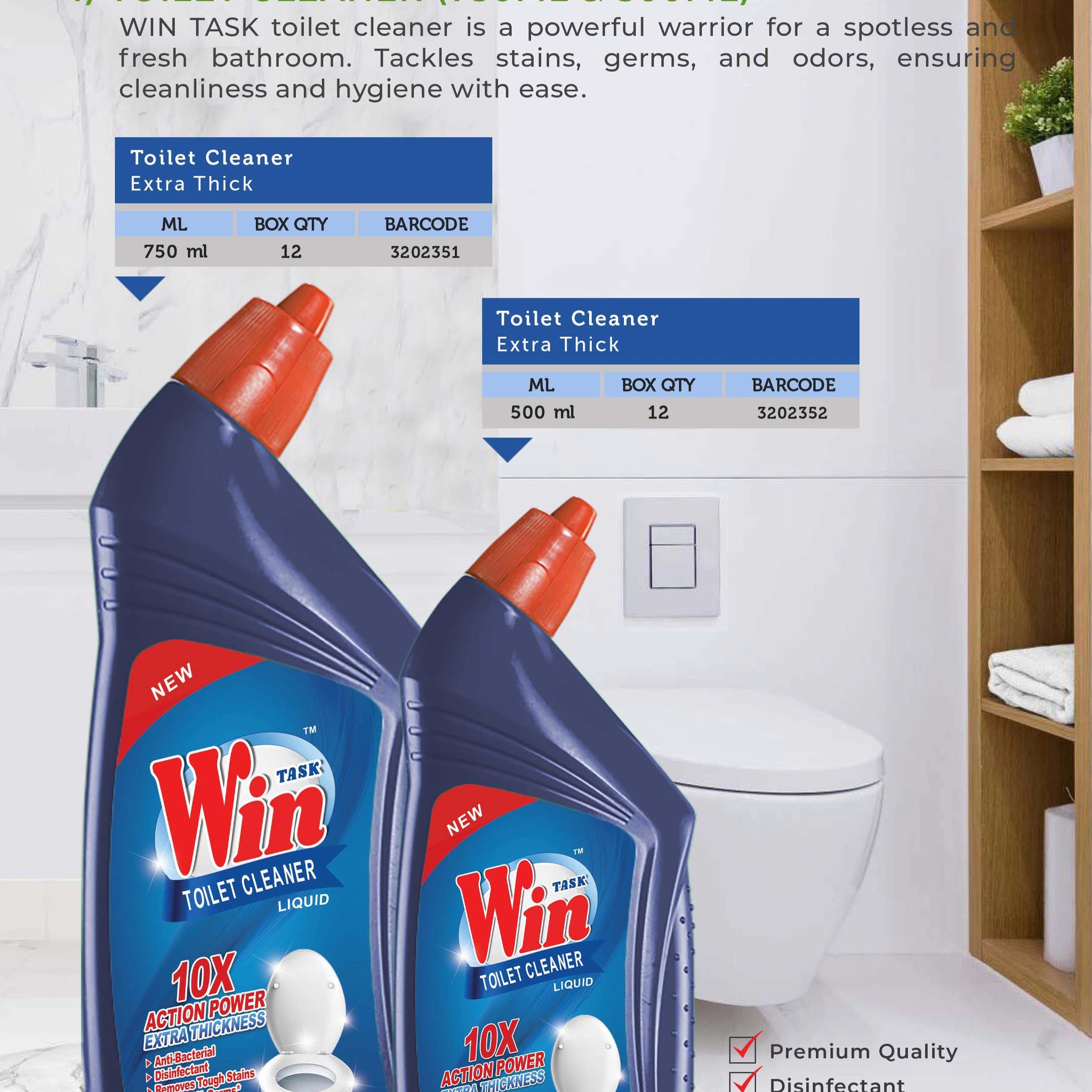 TIOLET CLEANER 750 ML