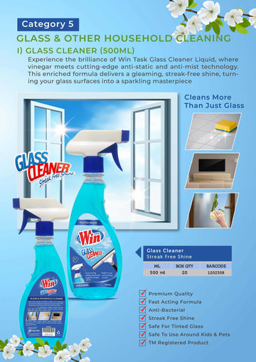 GLASS CLEANER 500 ML